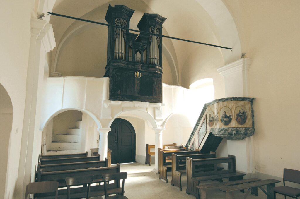 Orgulje u Kapele Svetog Roka u Svetoj Nedelji, povijesni orguljski pozitiv iz 1799. godine, djelo Antona Scholza – preuzeto s pp-zumberak-samoborsko-gorje.hr