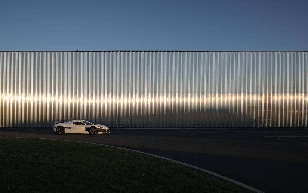 Pogled iz zraka na Rimac Campus Phase 1 u Svetoj Nedelji, Hrvatska – preuzeto sa rimac-newsroom.com