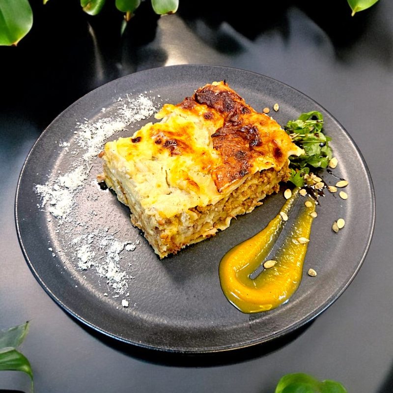 Lasagne Bolognese poslužene u restoranu Santiny u Svetoj Nedelji – idealne za gablec ili nedjeljni ručak